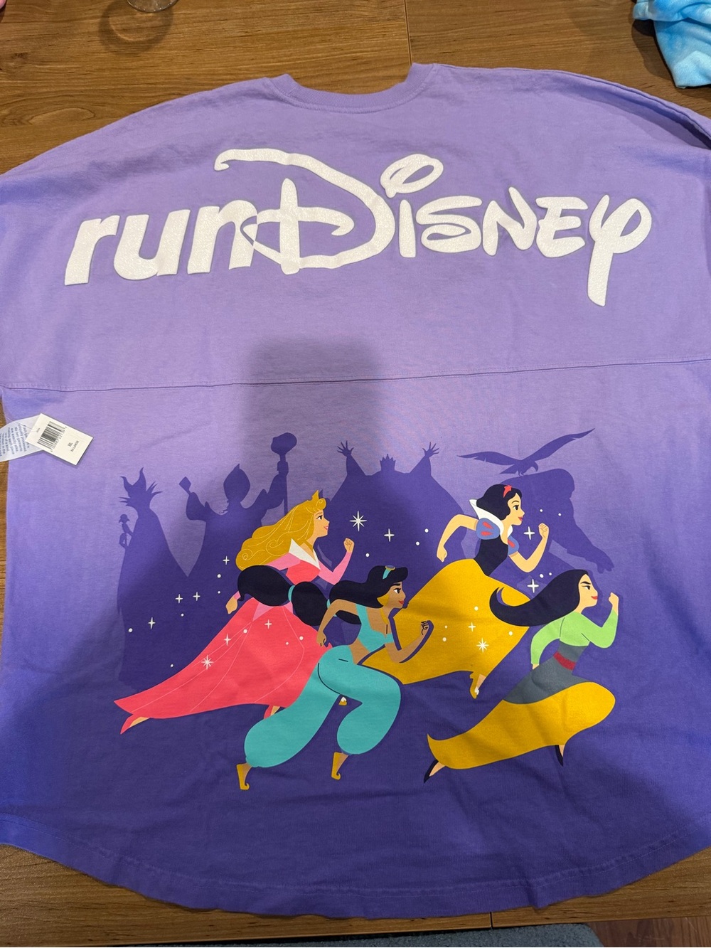 NWT Run Disney Princesses Spirit Jersey Purple XXL